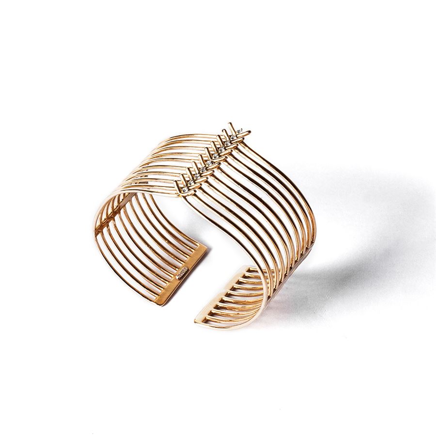 10 element 'Spinae' bracelet SPINAE | BR 10FAU18G CT. 0,16